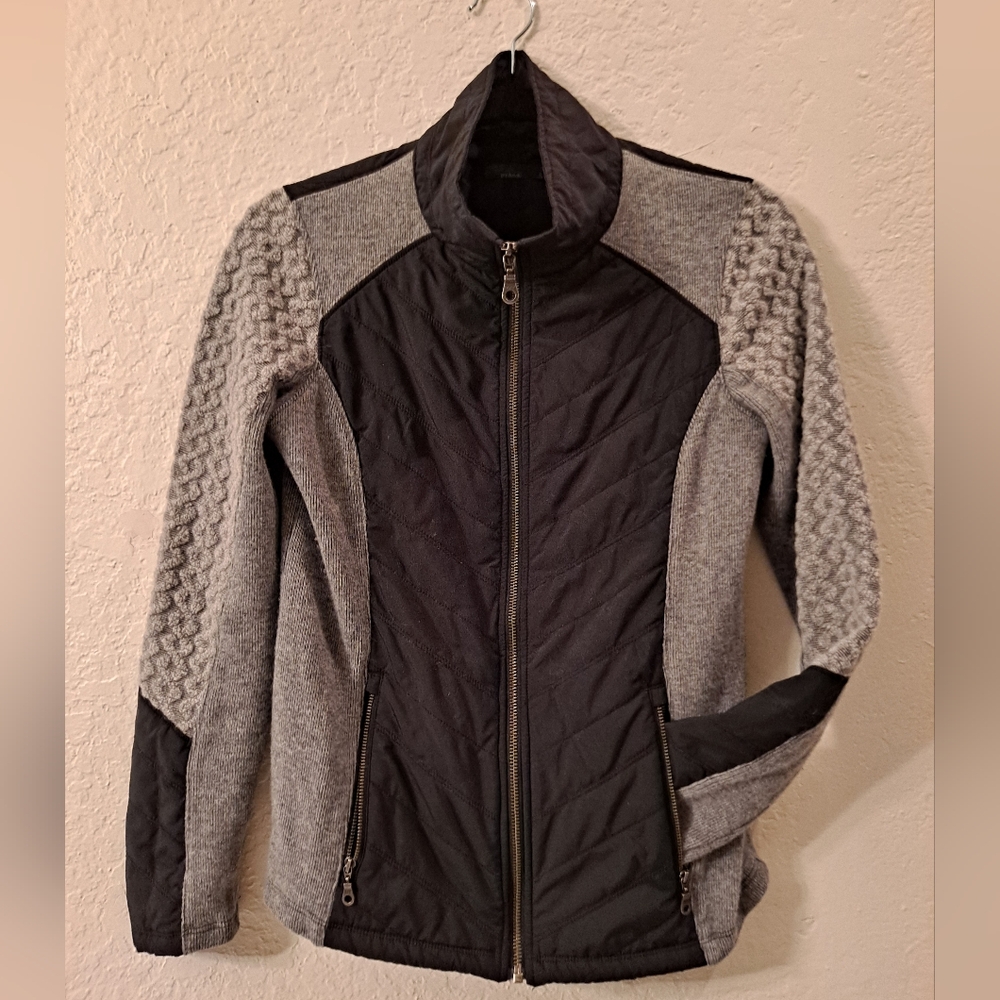 Prana Women's Black & Gray Women's Zinnia Jacket
